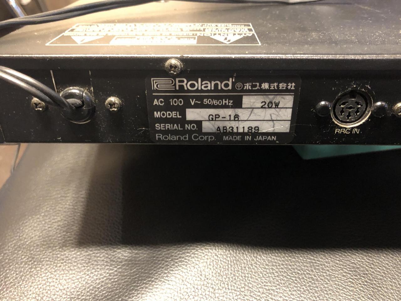 逆輸入 Roland GP16 エフェクター FC-100MKII フットコントローラー