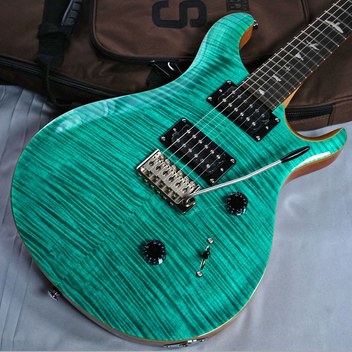 Paul Reed Smith(PRS) SE Custom 24 TU Turquoise  【2023年新カラー・良杢目個体】（新品/送料無料）【楽器検索デジマート】