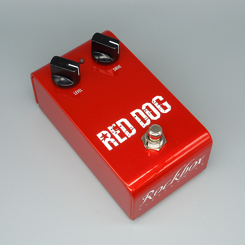 【大好評】新品 Rockbox Electronics Red Dog Overdrive / Distortion エレキギター オーバードライブ ディストーション エフェクター オーバードライブ
