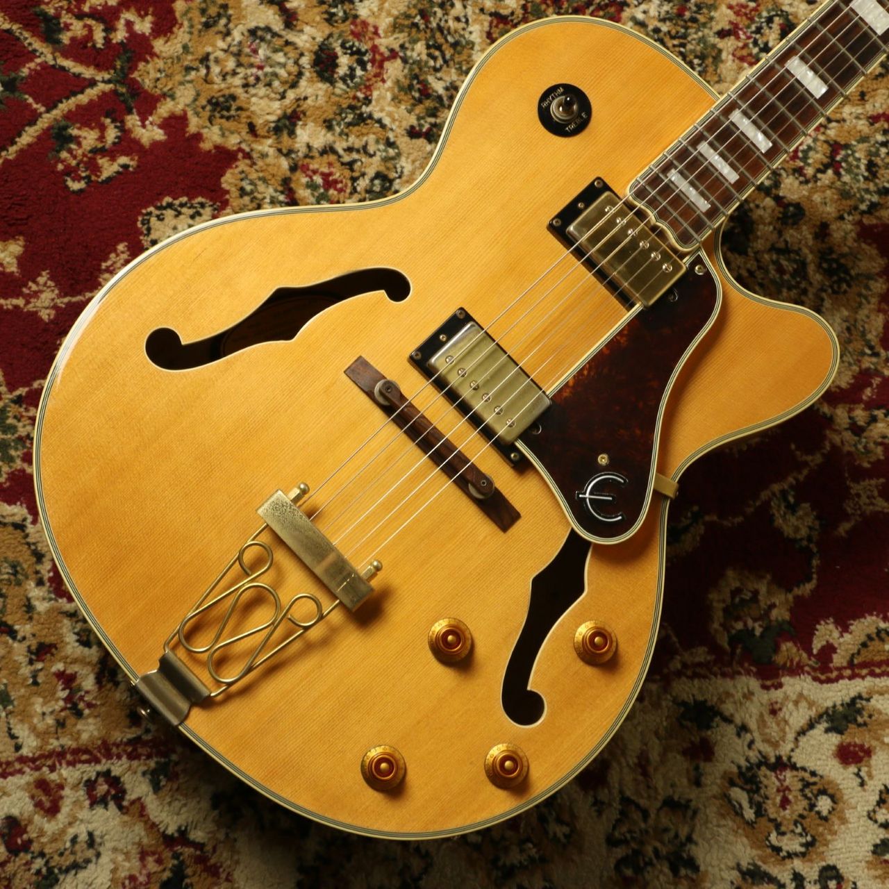 エピフォン ジョーパスモデル フルアコ ナチュラル Epiphone Joe Pass Emperor II Natural【2013年製】【ジョー・パス
