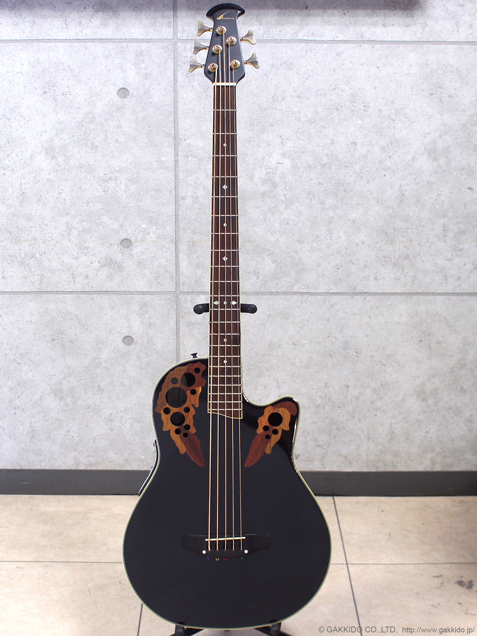 Ovation CS 275 Celebrity 5-String Bass エレアコベースギター [Black