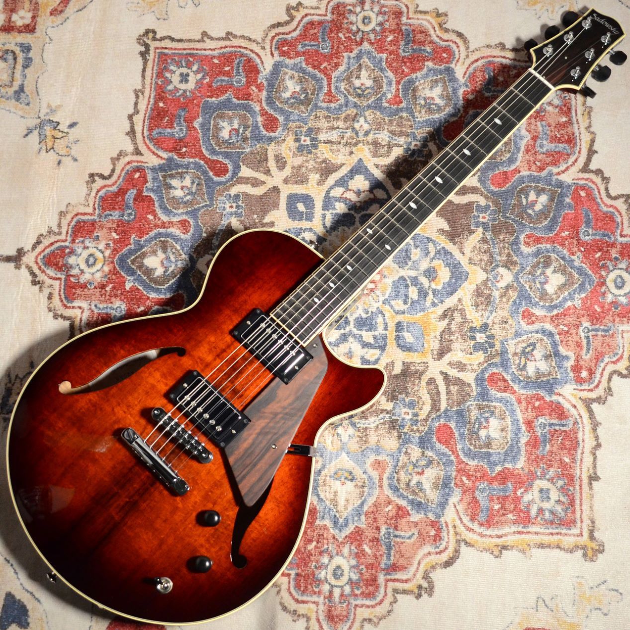 Sadowsky Archtop Semi Hollow KOA / Brown Burst【特注モデル】（新品