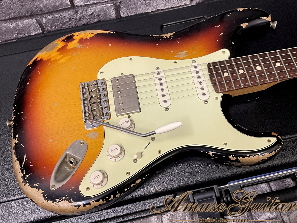 Xotic XSC-2 # 3Tone Burst Heavy Aged 2023年製【Excellent Condition with Almost  No Damage】w/OHC 3.45kg（中古）【楽器検索デジマート】