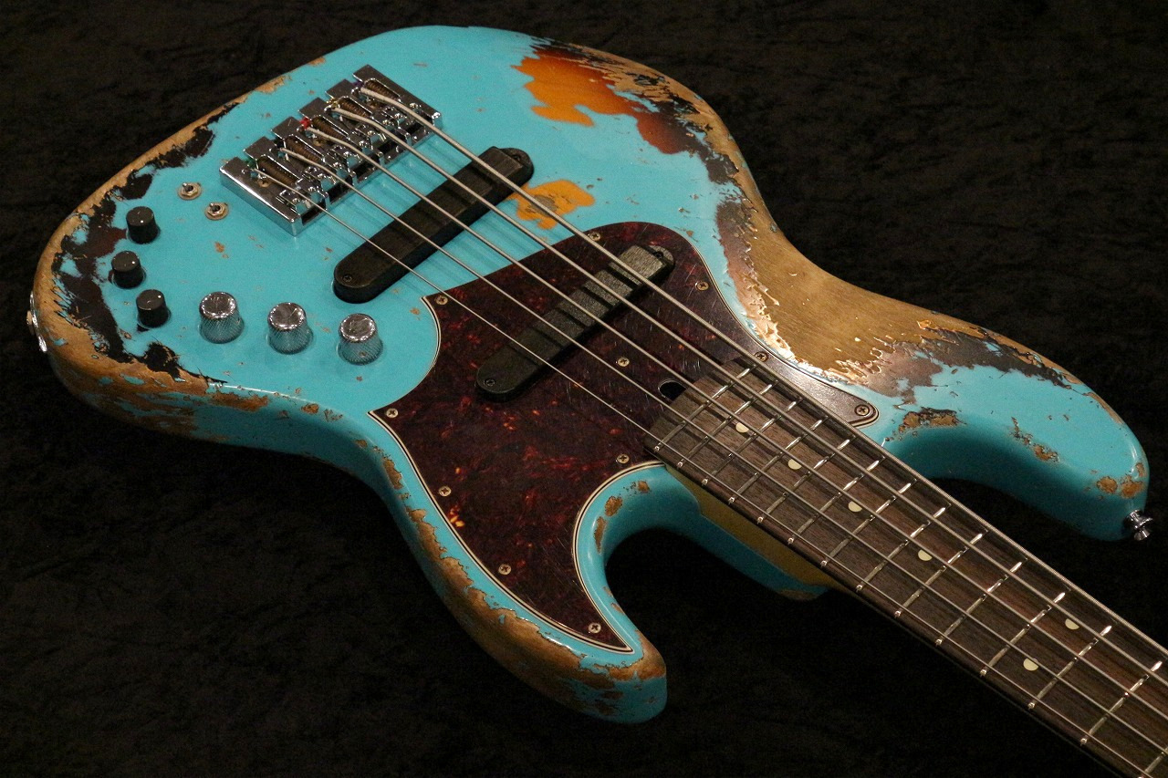 Xotic Custom Order XJ-1T 5st MH Super Heavy Aged / Seafoam