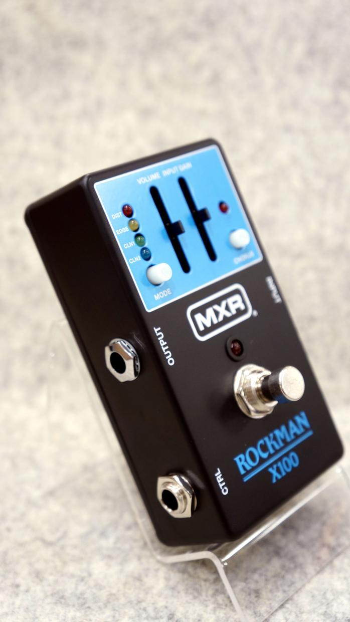 MXR ROCKMAN X100 ANALOG TONE PROCESSOR（新品特価/送料無料）【楽器