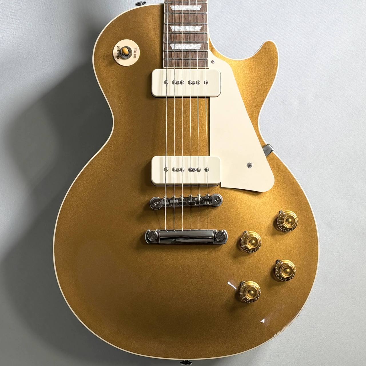 Gibson Les Paul Standard '50s P90 Gold Top【4.16kg】レス