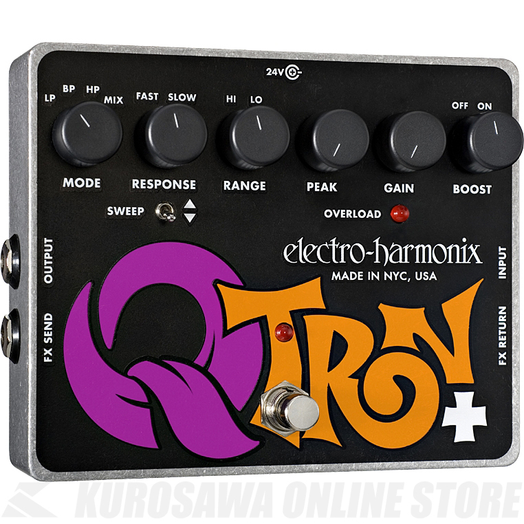 Electro-Harmonix Q-Tron Plus - Envelope Filter with Effects Loop