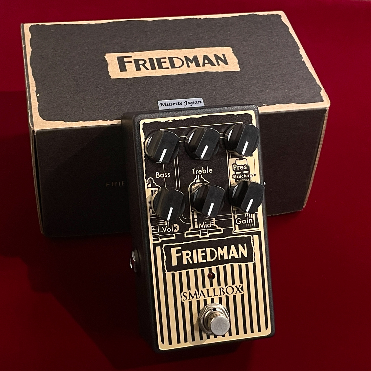 【美品】FRIEDMAN / SMALLBOX PEDAL【プレキシ系】 SMALLBOX OVERDRIVE PEDAL - Friedman Amplification