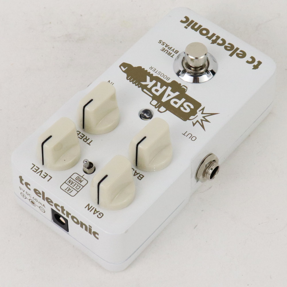 tc electronic SPARK BOOSTER ギターエフェクター TC Electronic Spark Boosterレビュー～使えるブースターをお