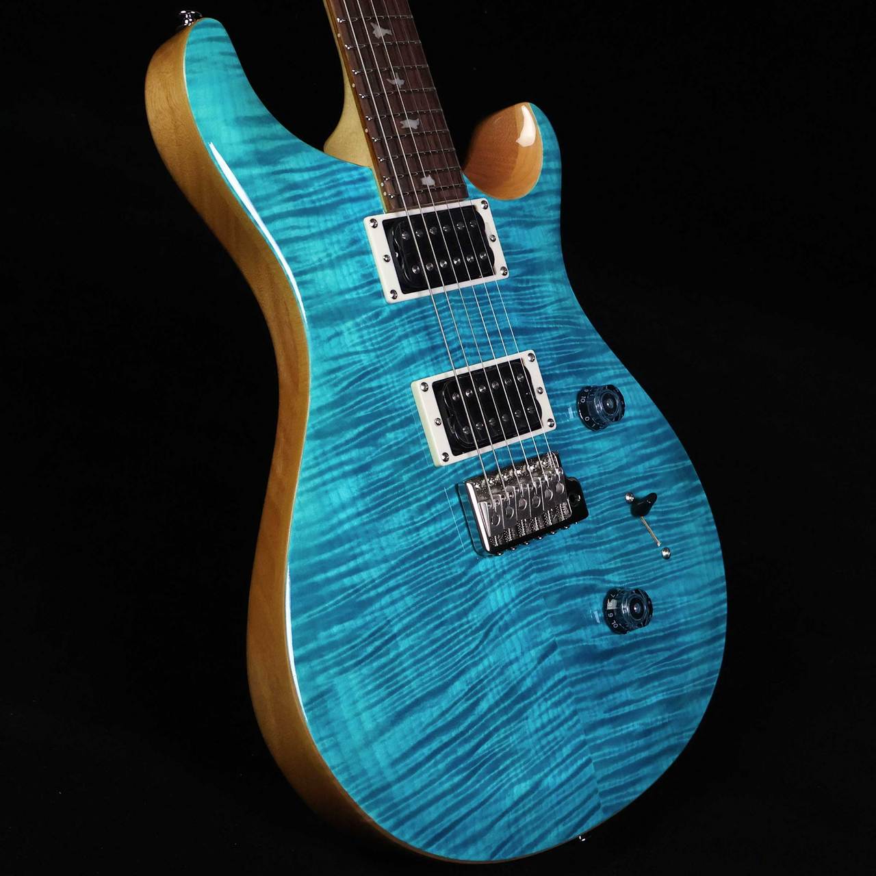 Paul Reed Smith(PRS) SE Custom24 Blue Matteo Natural Back SE