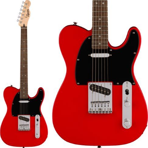 Squier テレキャスター　ギター　美品 Squier by Fender SONIC TELECASTER Laurel Fingerboard Black