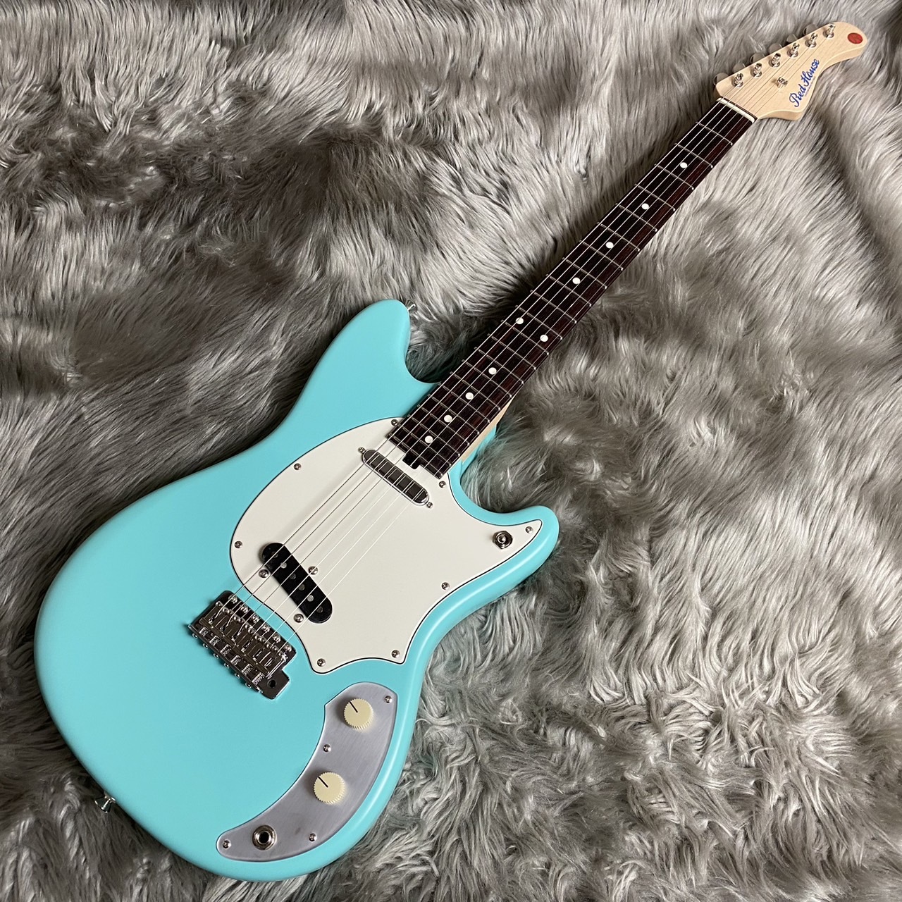 ギター Red House Guitars MUG Tiffany Blue Red House MUG SS Tiffany Blue Tremolo【現物画像】【最大36回
