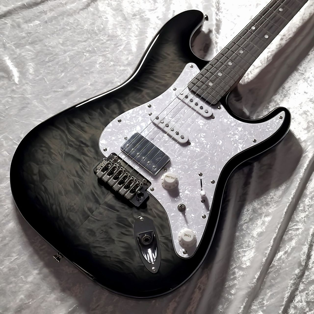 History HST／m−Parformance エレキギター　ブラック HISTORY HST/m-Performance Steel Black アルダーボディ エレキ