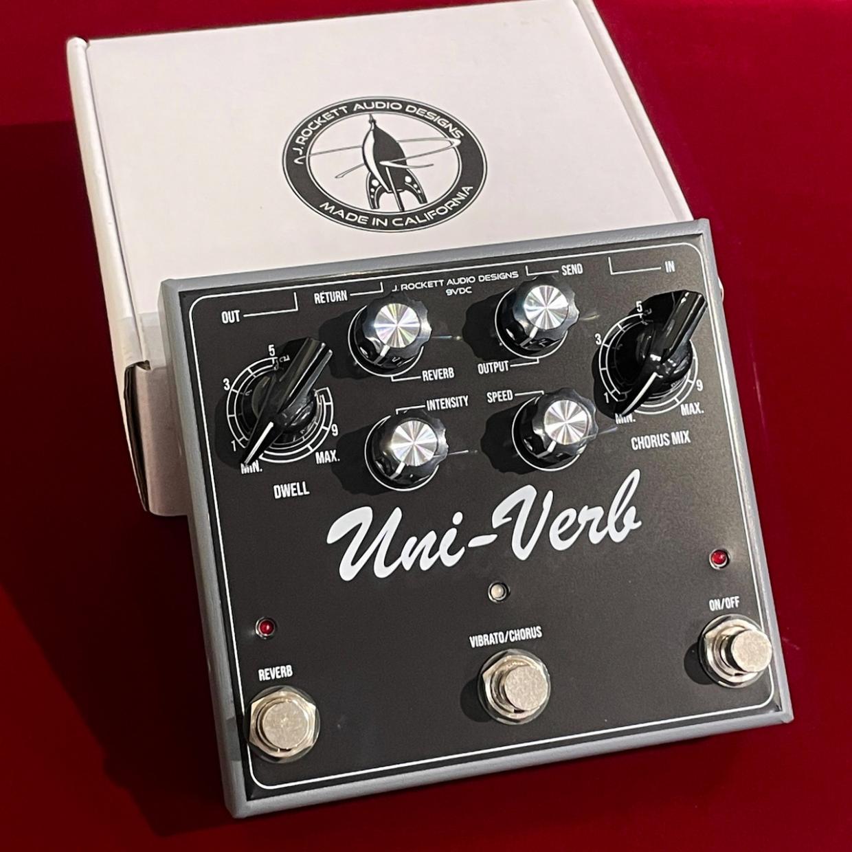 J.Rockett Audio Designs Uni-Verb【極上Uni-Vibe+Reverbの2in1ペダル