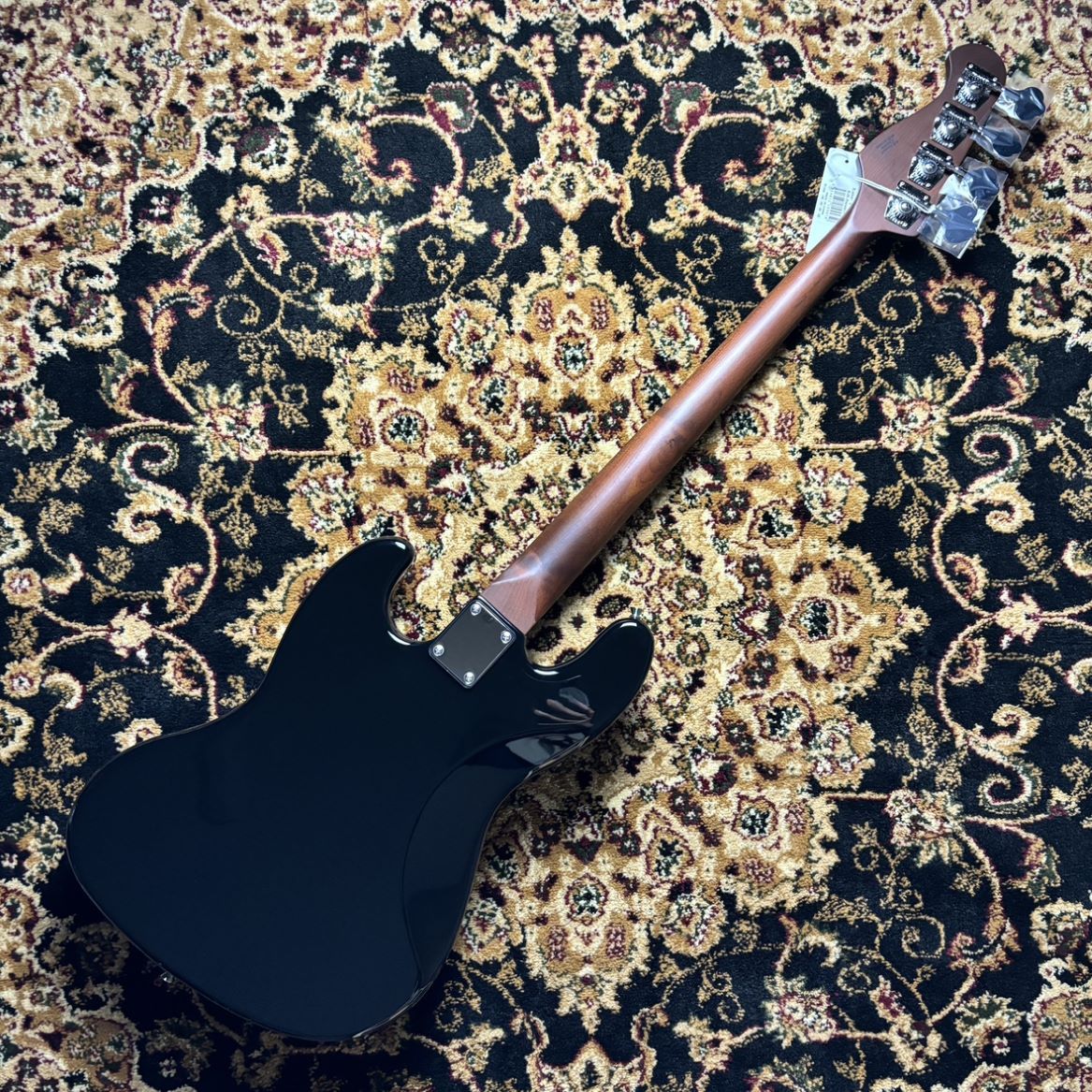 BUSKER'S BJB-Standard BLK ジャズベースタイプ ローステッドメイプル