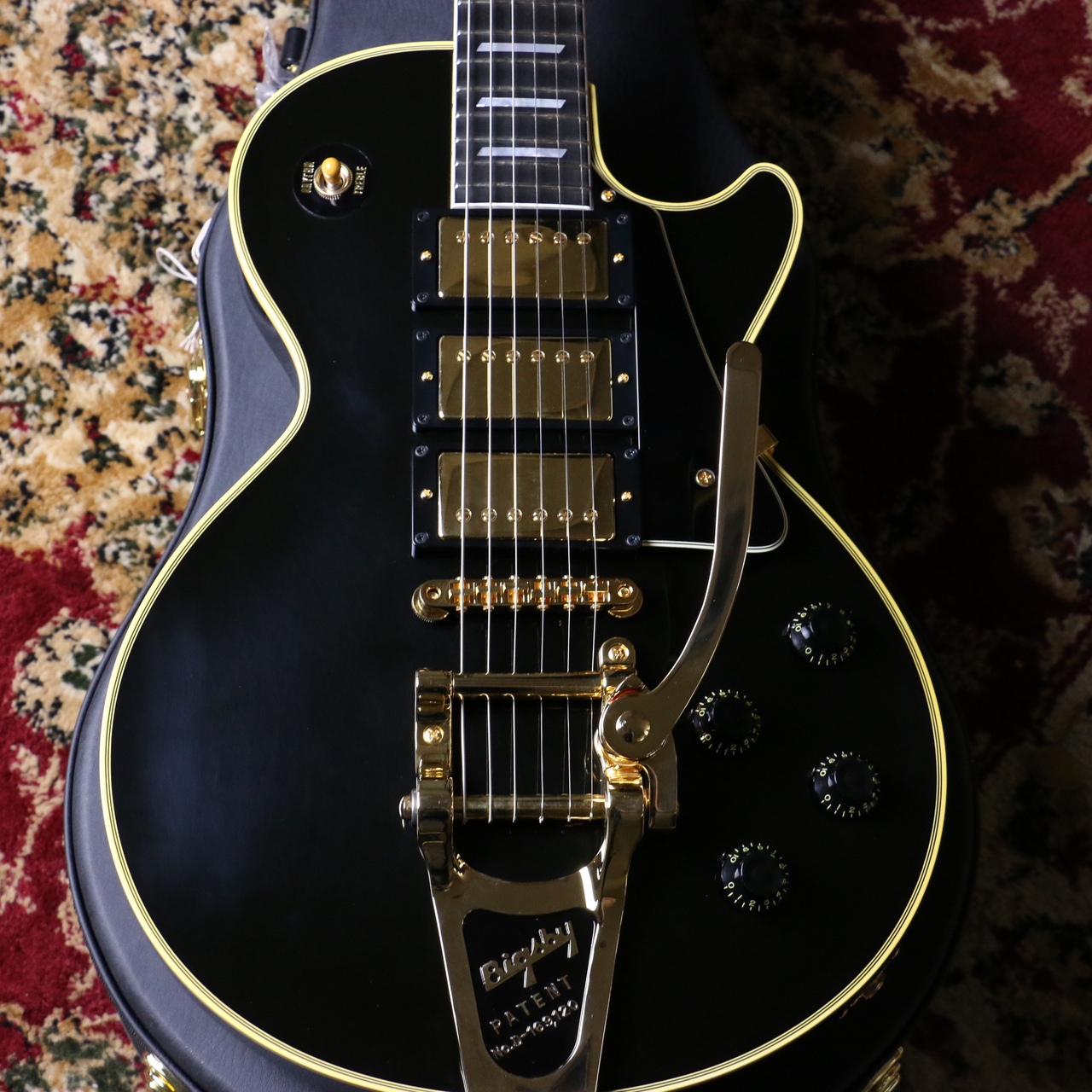 Bizen Works BURNED 57 Custom 3PU Bigsby Black【サウンド