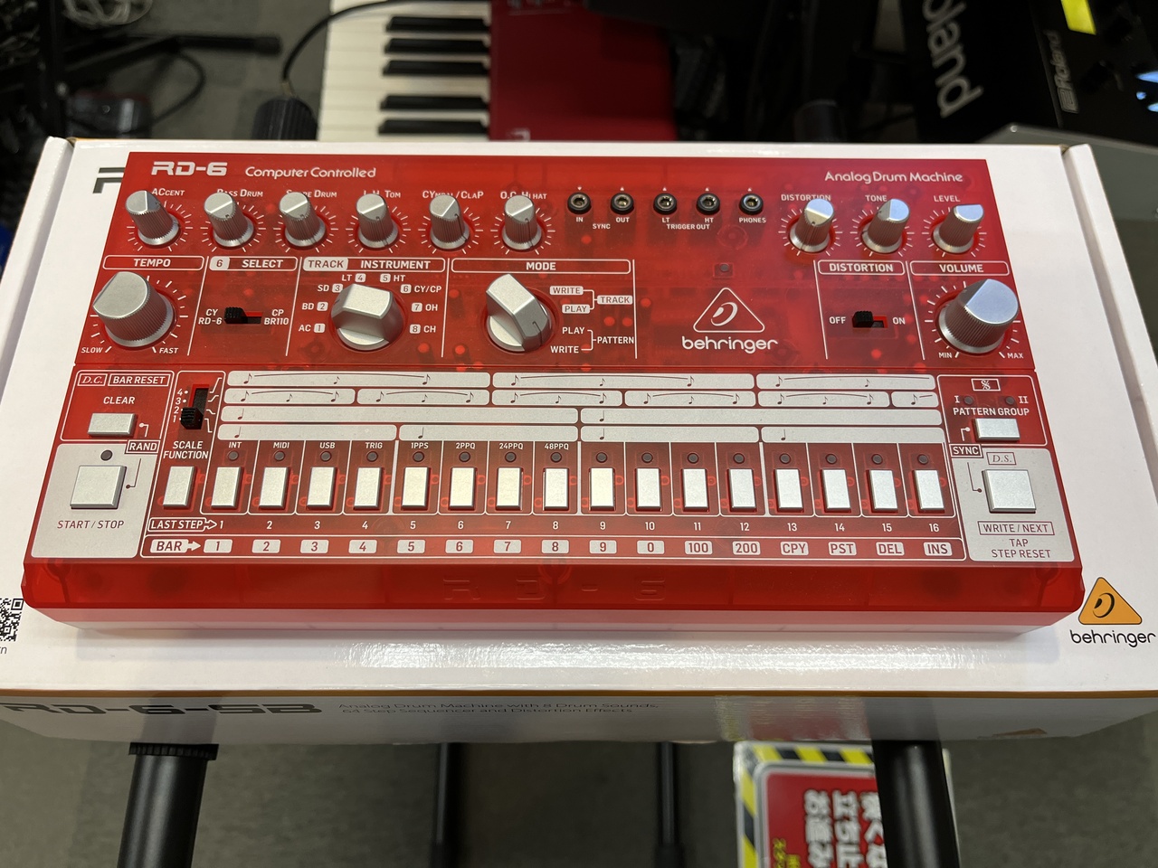 behringer RD-6-RD アナログドラムマシン （中古・美品