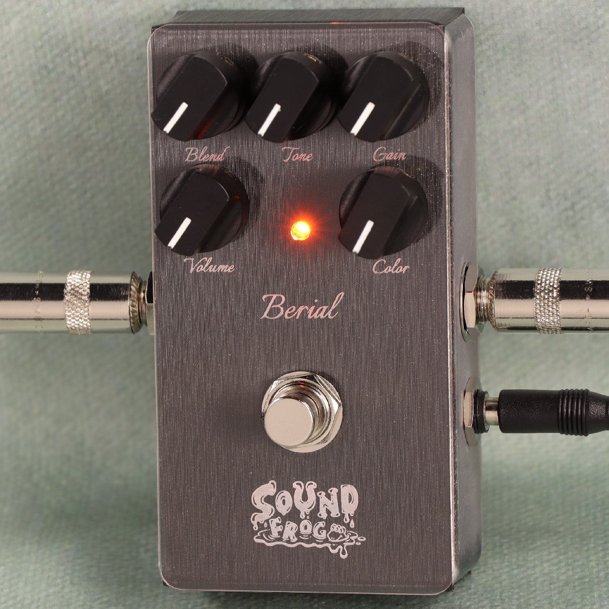 Sound Frog Berial ベースオーバードライブ LED赤 SOUND FROG Berial (ベース用オーバードライブ) - 【ESP直営