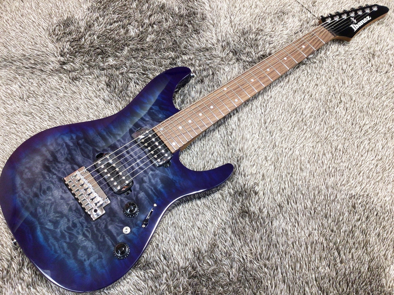 Ibanez AZ427P2QM(Twilight Blue Burst)【7弦】（新品特価/送料