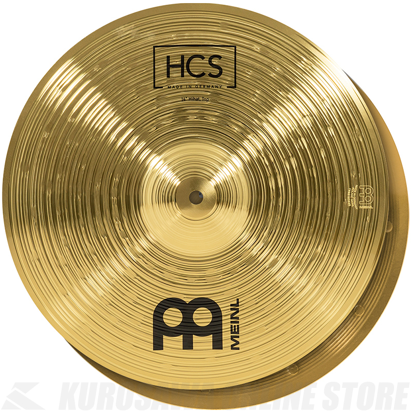 Meinl HCS シリーズ ハイハットシンバル 14" Hihat ペア HCS14H