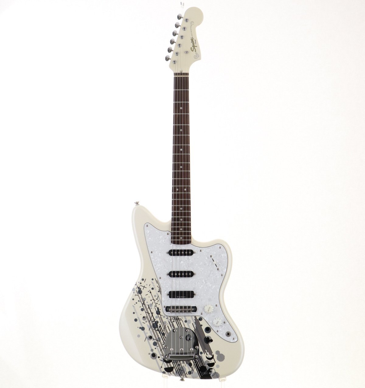 ギター MAMI JAZZMASTER PEARL WHITE Stratomaster Squier MAMI JAZZMASTER PEARL WHITE (PWT) “Stratomaster” 税込