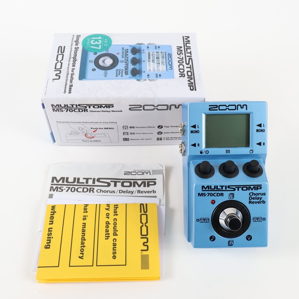 ZOOM MS-70CDR ver. 2.0 ズーム マルチエフェクター MS-70CDR | Buy