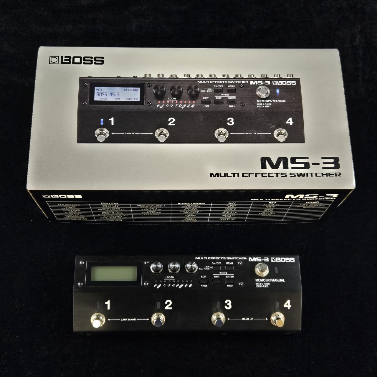 BOSS MS-3 - Multi Effects Switcher【現物画像】（中古/送料無料