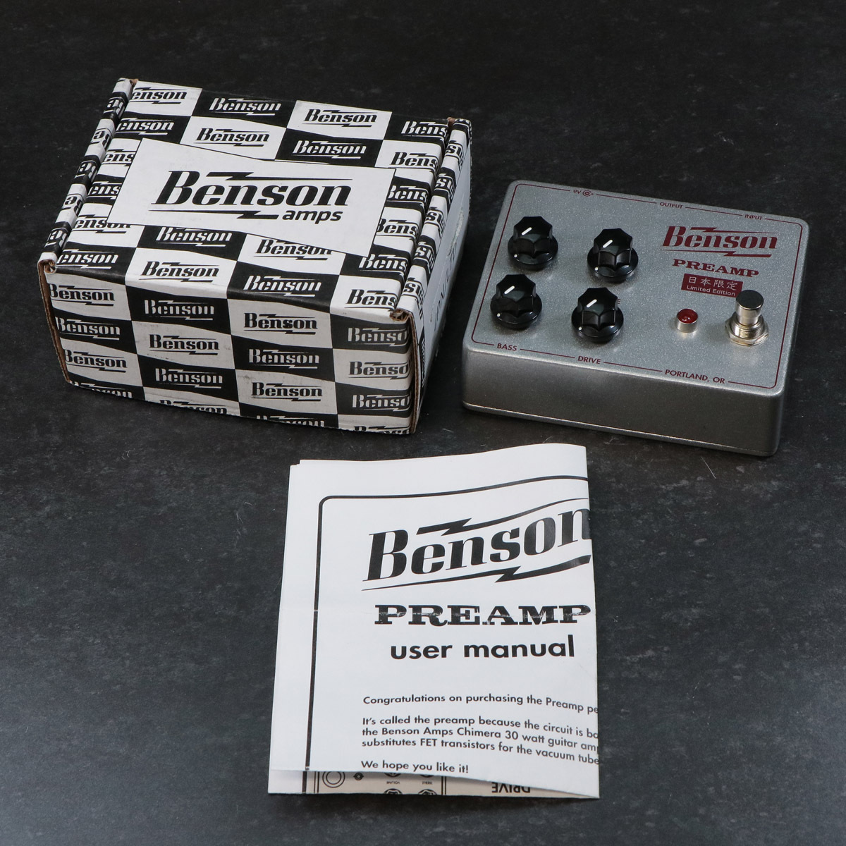 BENSON Preamp Pedal 日本限定カラー オーバードライブ 【名古屋栄店