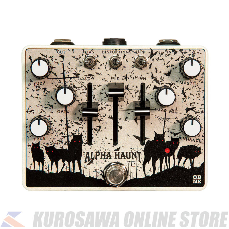 Old Blood Noise Endeavors ALPHA HAUNT Gate Fuzz with 12 controls