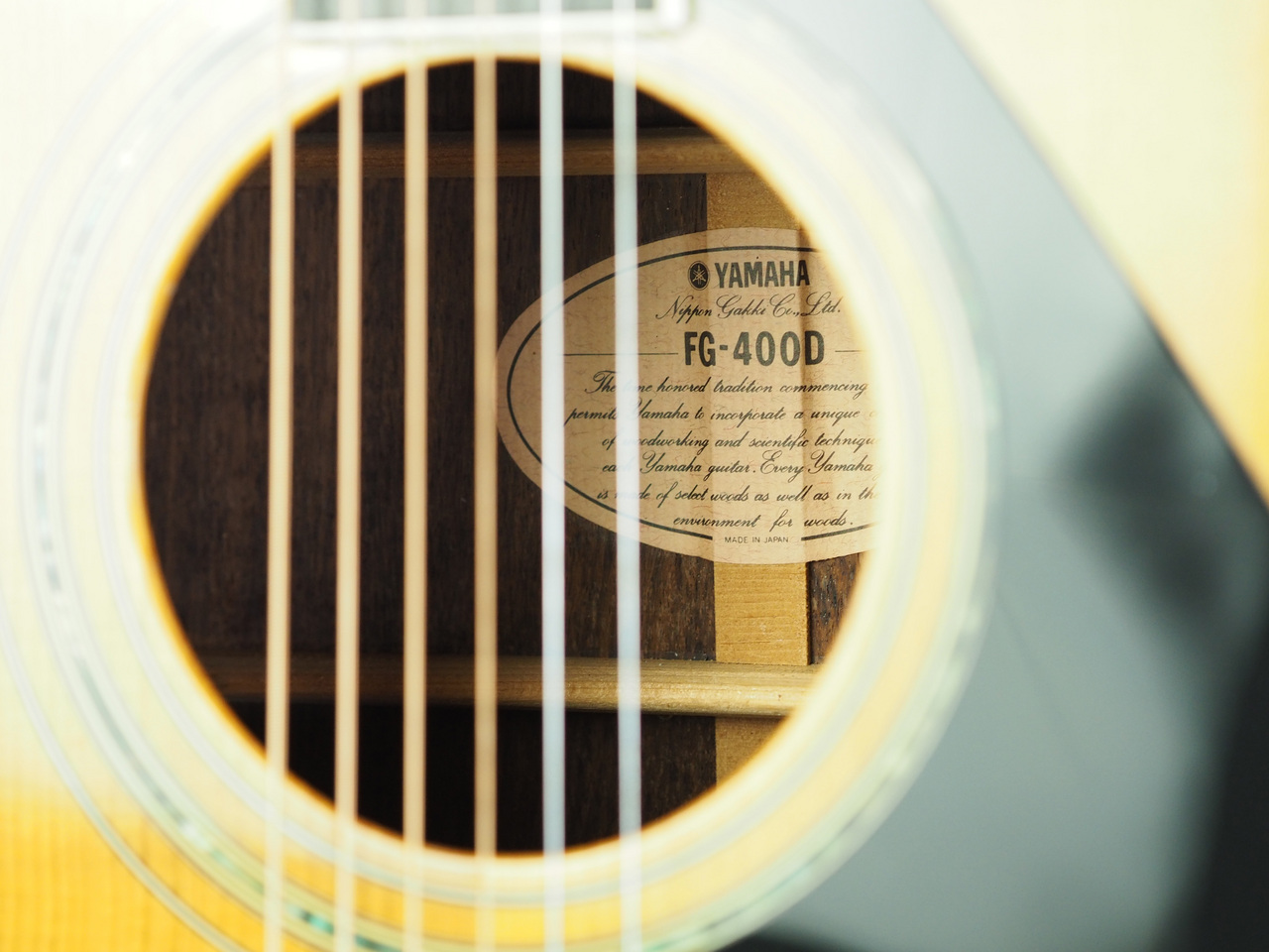 YAMAHA FG-400D(管理番号4966)（中古）【楽器検索デジマート】