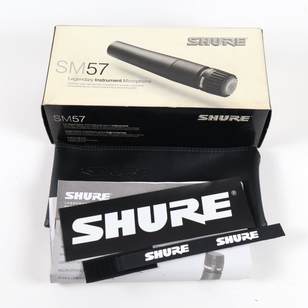 Shure 【中古】 マイク ダイナミックマイク 楽器用 SHURE SM57