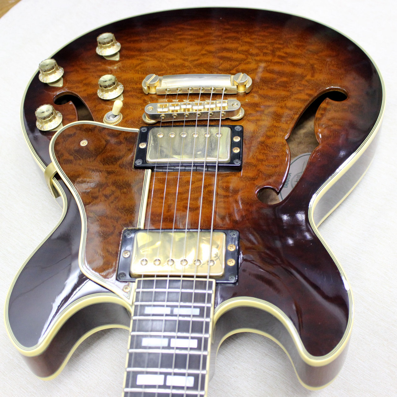 YAMAHA SAS1500 Antique Violin Sunburst 日本製 ヤマハ セミアコ 1990