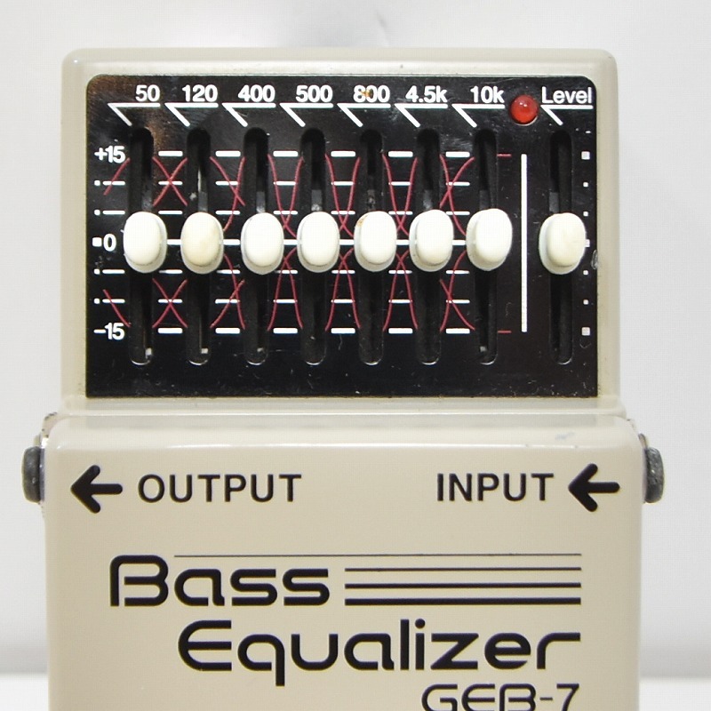 【新品】BOSS Bass Equalizer GEB-7 BOSS GEB-7 Bass Equalizer｜ミュージックランドKEY