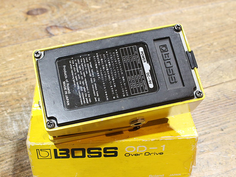 BOSS OD-1 Over Drive（ビンテージ）【楽器検索デジマート】