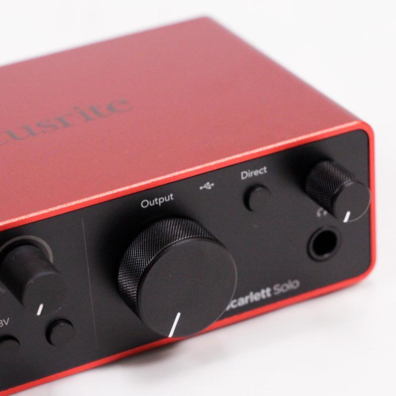 Focusrite Solo Gen4オーディオインターフェース美品動作確認済み