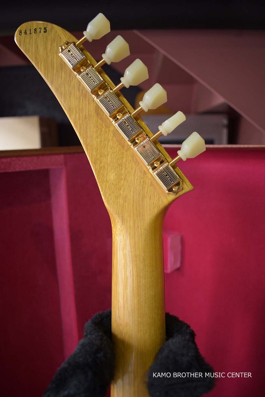 Gibson Custom Shop 1958 Korina Explorer Reissue VOS Natural -White