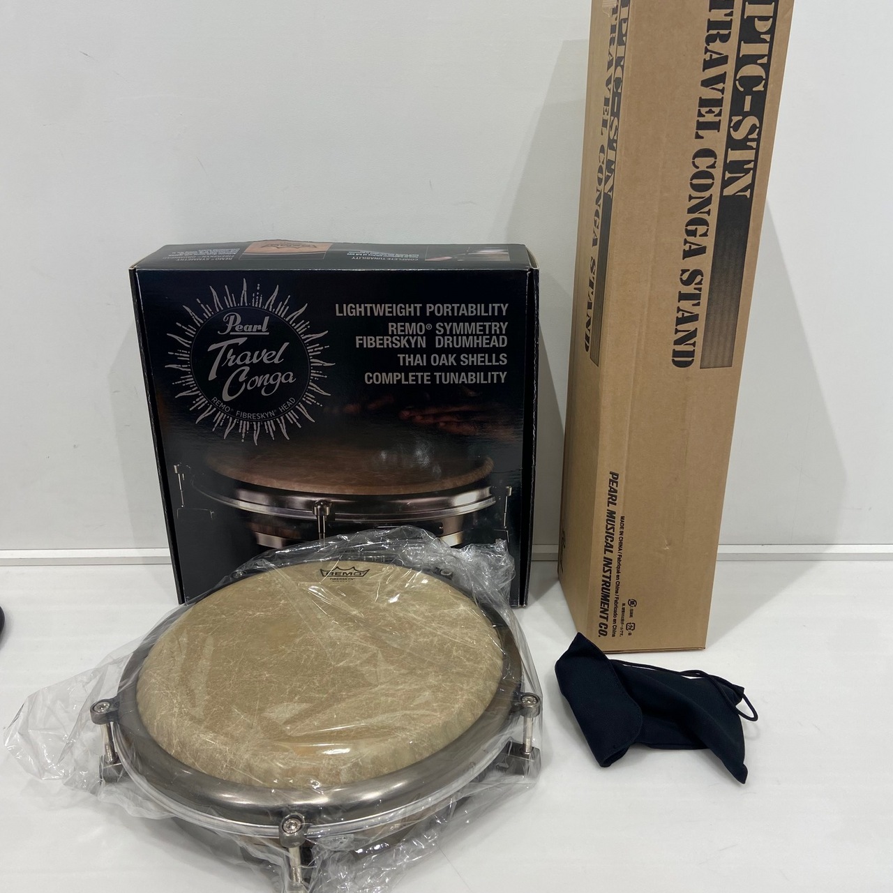 Pearl PTC-1175N #510 11,3/4” トラベルコンガ PTC-STN スタンドセット