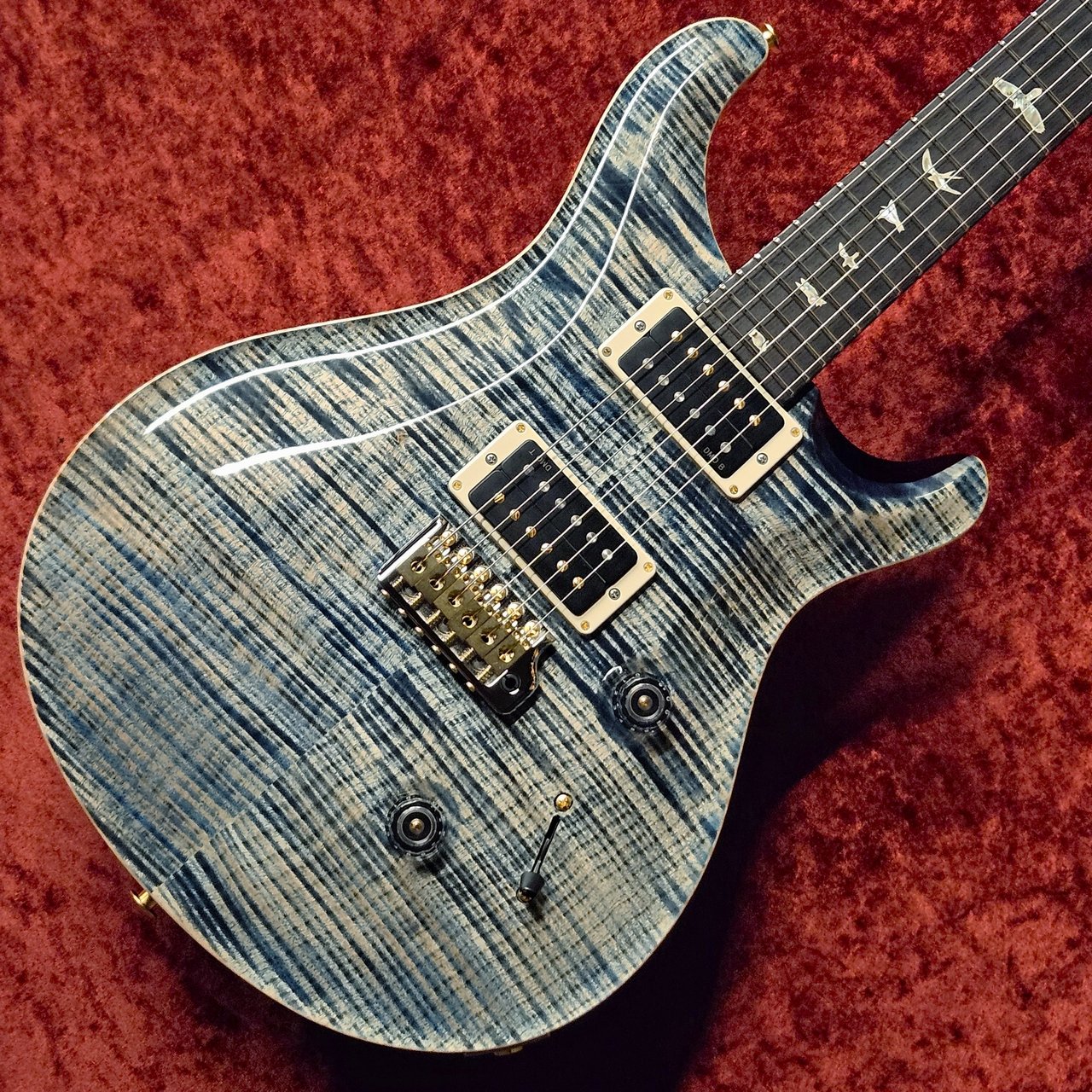 Paul Reed Smith(PRS) Custom 24 10 Top -Faded Whale Blue- ≒3.485Kg