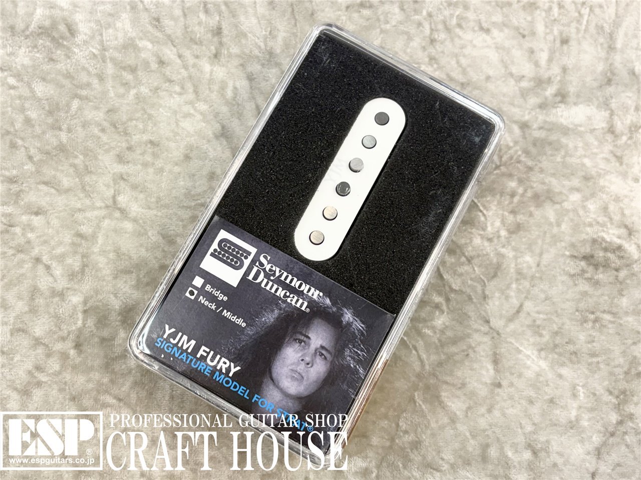 Seymour Duncan YJM FURY ブリッジ、ネック用2個セット 【公式通販】