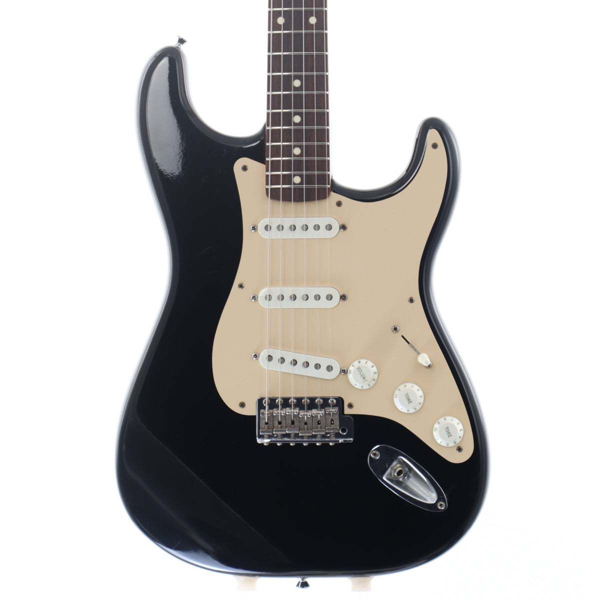 Fender Japan Stratocaster Black 【心斎橋店】（中古/送料無料