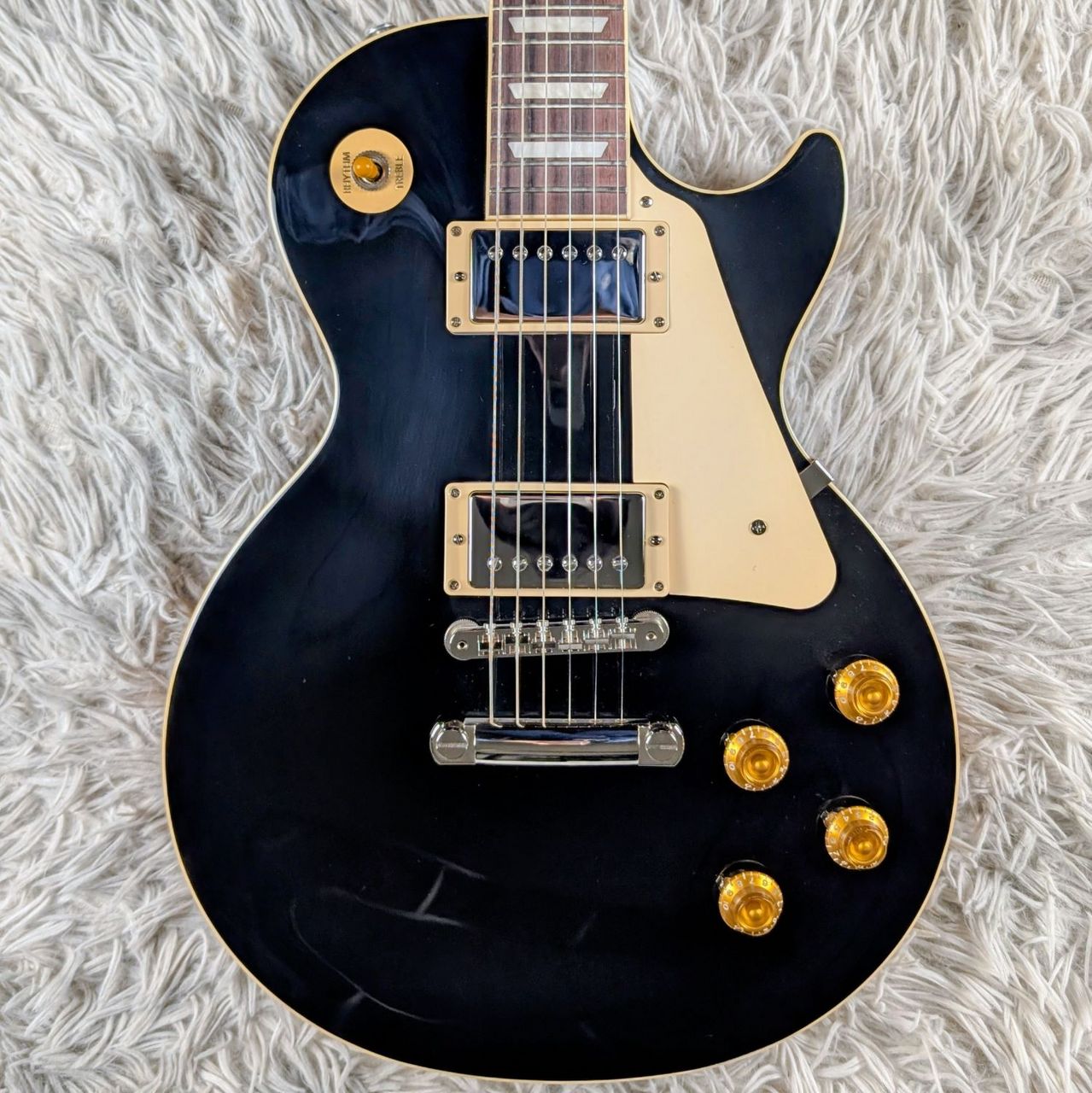 Gibson Les Paul Standard 50s Plain Top Ebony (エボニー) エレキ