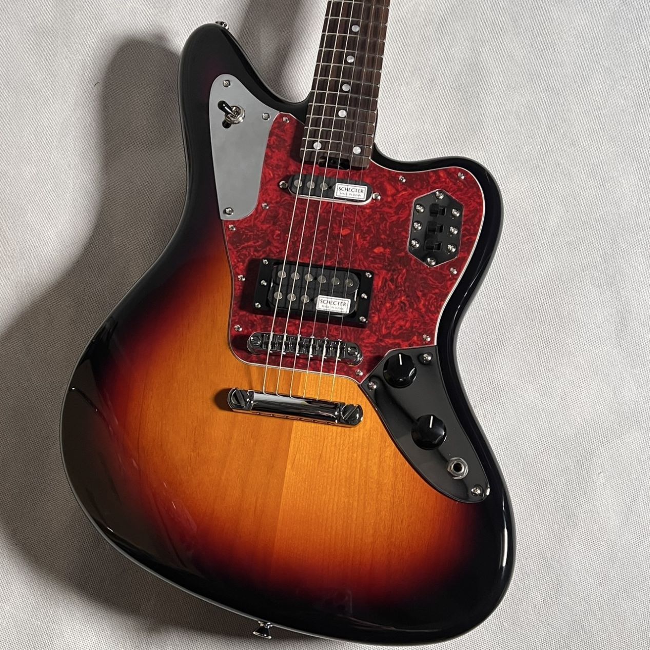 12/22迄限定値下！　schecter シェクター　ar-06 ジャズマスター SCHECTER シェクター AR-06-2S-WA 3TSB 国産 ワタナベ