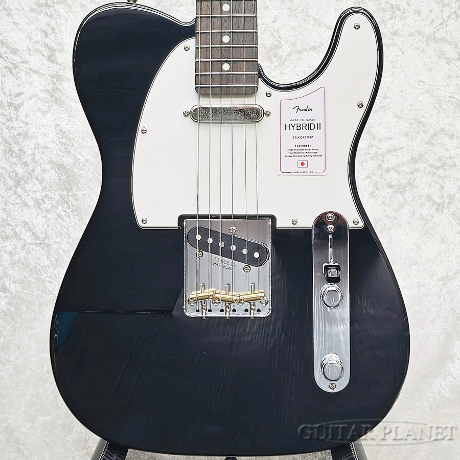 Fender Made In Japan Hybrid II Telecaster -Black/Rose-【JD25029403