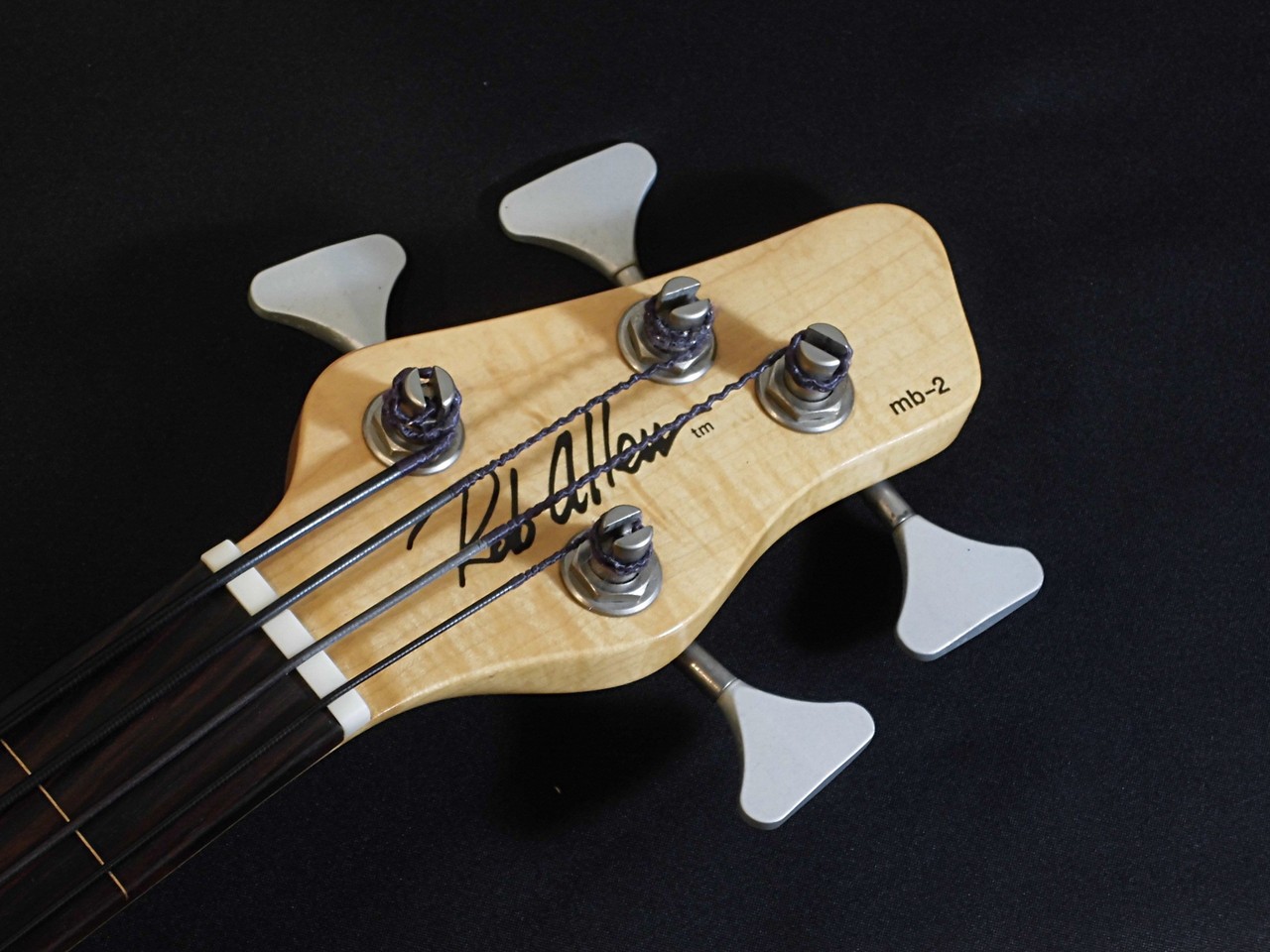ALLEN CRABBE ボブルヘッド　激レア RobAllen MB-2 Curly maple Top【中古品】【2.89kg】（中古/送料無料