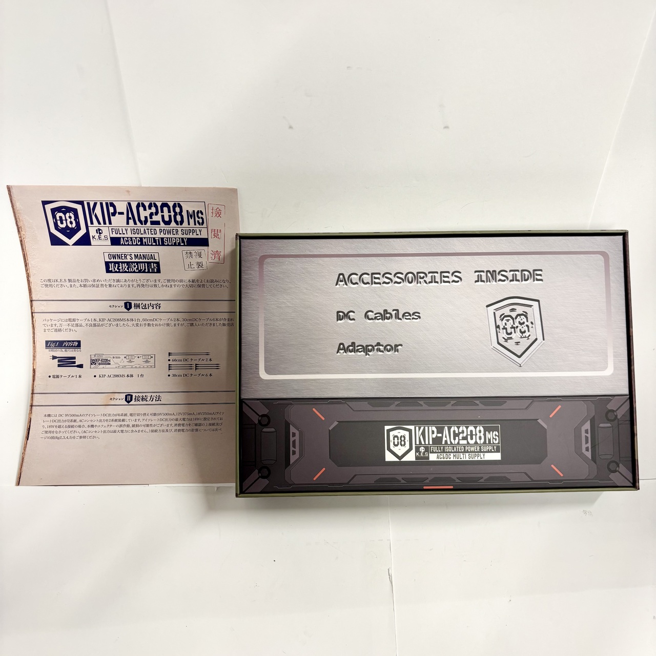 K.E.S KIP-AC208MS【フルアイソレートパワーサプライ】（新品/送料無料