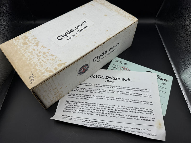 Fulltone clyde delux wah 白カラー！週末まで！ Fulltone Clyde Wah Deluxe -Early White-（中古）【楽器検索