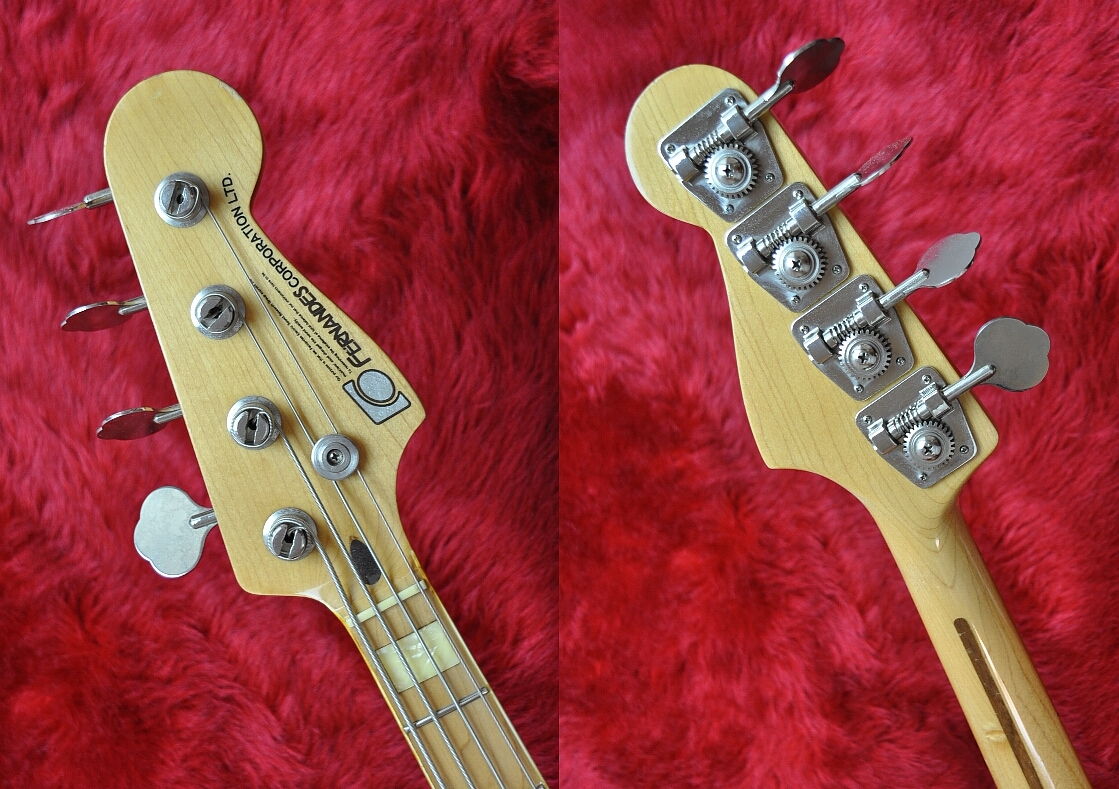 【貴重】【ジャンク品】FERNANDES ジャパンビンテージ 78年生産 Yahoo!オークション - 超レア 1978年製 Fernandes Super grade FST-85V