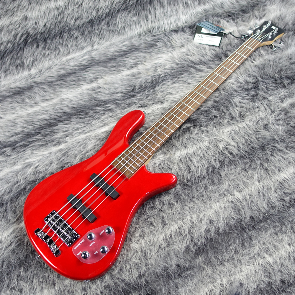 Warwick Rock Bass Streamer LX 5 Metallic Red High Polish（B