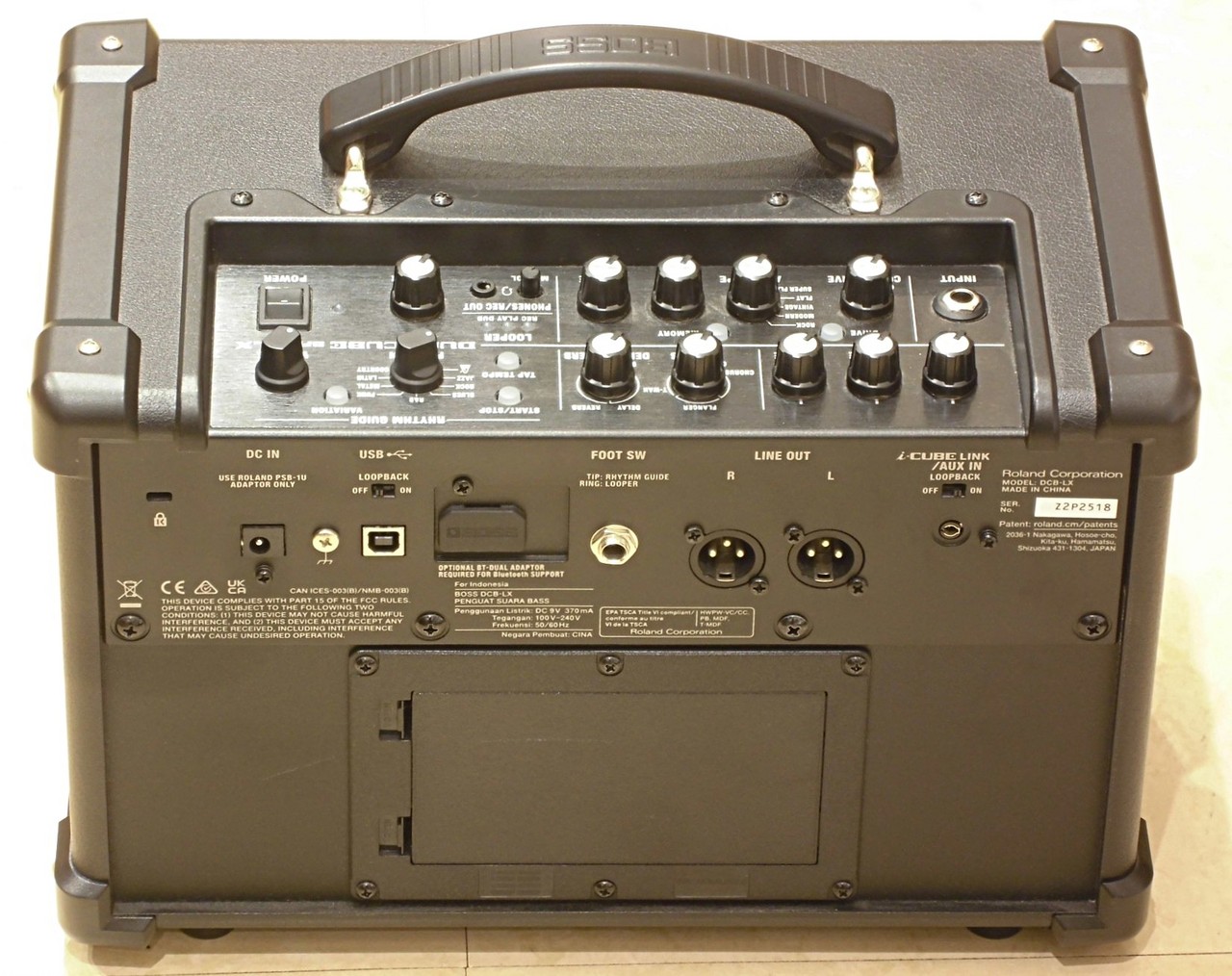 BOSS DUAL CUBE BASS LX DCB-LX【展示入替え特価 !! 】（新品特価/送料