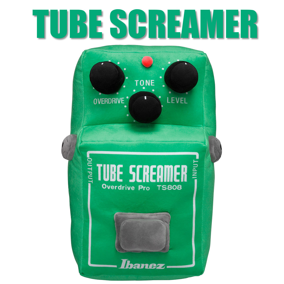 Ibanez Tube Screamer TS808 クッション Ibanez TUBE SCREAMER TS808 ぬいぐるみ TS808クッション